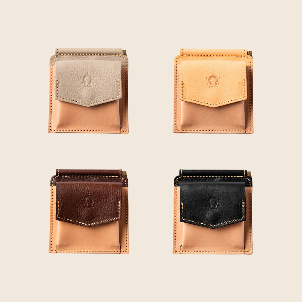 【T.Hさん専用】 LALUCE マネークリップ　グレージュ クリップウォレット – Laluce Online Store