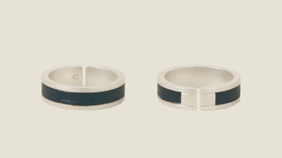 가죽 반지 ( Silver950 )