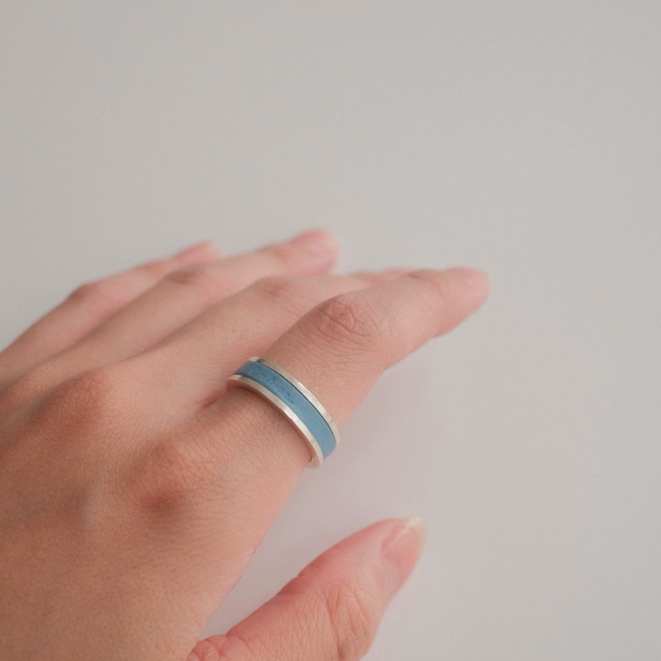 レザーリング Marine (Silver950) 2026 – Laluce Online Store